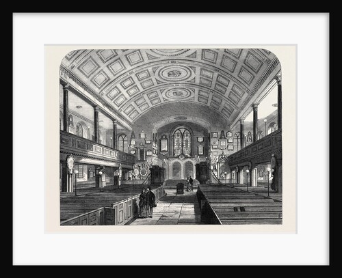 Kensington Old Church London UK 1869 by Anonymous