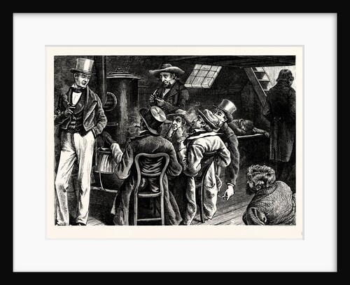 Charles Dickens American Notes 1842 in the Cabin of the Canal Boat. by Anonymous