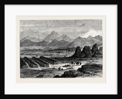 The War in Afghanistan: General Gough's Camp at Gundamuk 1880 by Anonymous