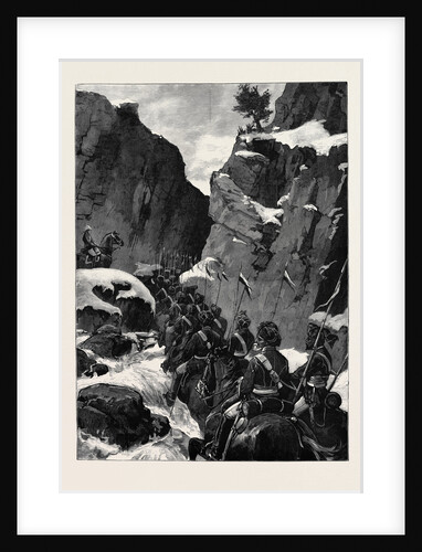 The Afghan War: The 10th Bengal Lancers in the Jugdulluk Pass 1880 by Anonymous