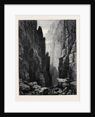 The Afghan War: The Chunari Pass Through the Khoord Cabul Range 1880 by Anonymous