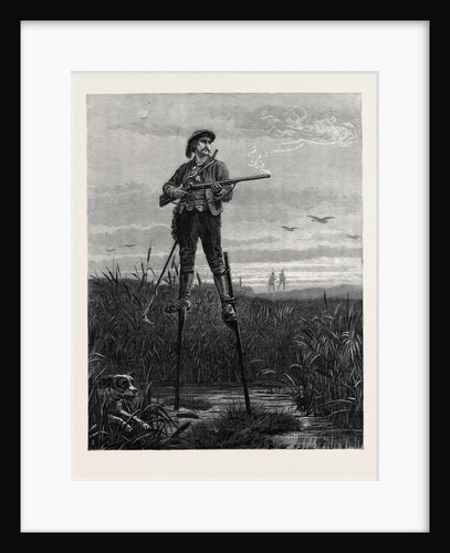 A Sportsman of the Landes France 1880 by Anonymous