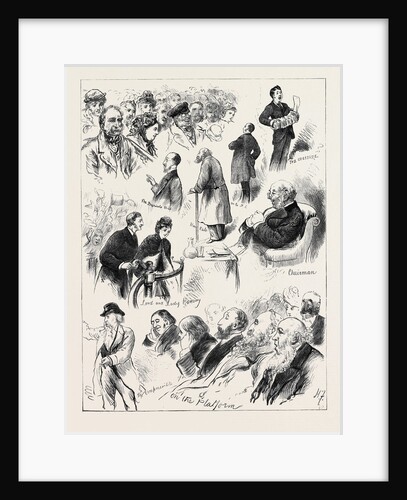 The Liverpool Election: A Ward Meeting 1880 by Anonymous