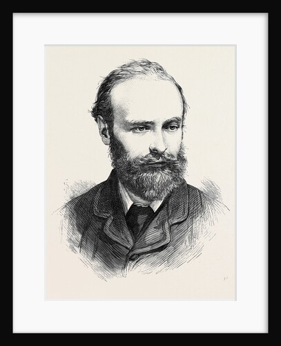 The Opening of Parliament Movers and Seconders of the Address in the Two Houses of Parliament: The Earl of Onslow 1880 by Anonymous