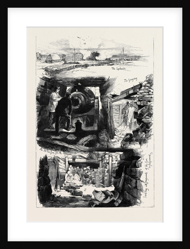 Explosion of the Thunderer's Great Gun at Woolwich 1880 by Anonymous