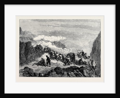 The Afghan War: Conflict with the Zaimukhts at Zawa Near the Kuram Valley by Anonymous
