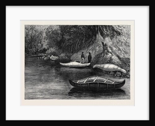Fishing on the Ristigouche in Canada: In the Exhibition of the Society of Painters in Water Colours 1880 by Anonymous
