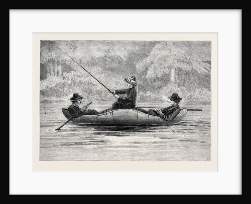 Fishing on the Ristigouche in Canada: In the Exhibition of the Society of Painters in Water Colours 1880 by Anonymous