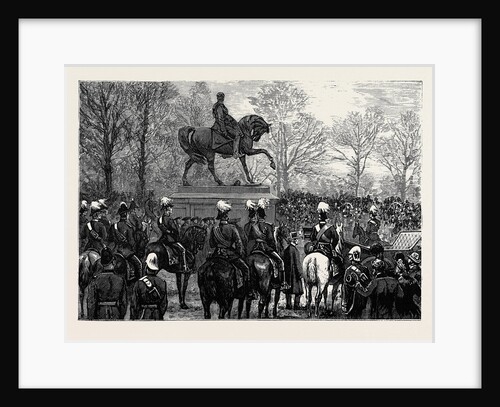 Unveiling the Statue of Lord Gough in the Phoenix Park Dublin Ireland 1880 by Anonymous