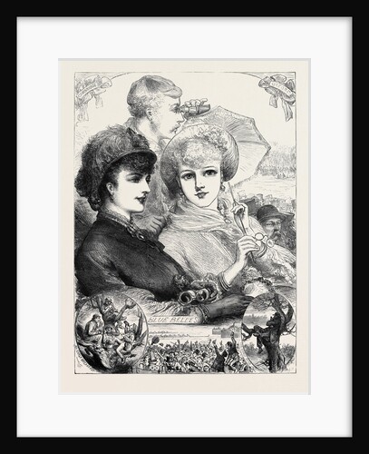 At the Boat Race 1880 by Anonymous