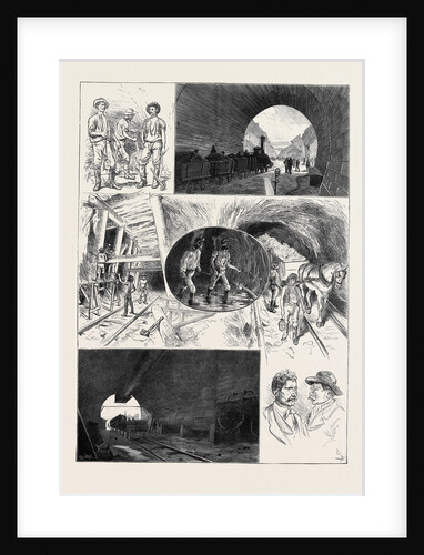 In the St. Gothard Tunnel by Anonymous