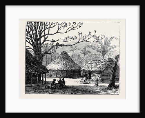 Village of Beho Beho East Central Africa Where Mr. Keith Johnston Died by Anonymous