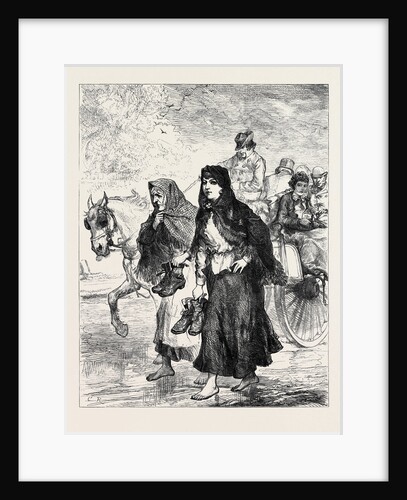 Ireland: Going to Church 1880 by Anonymous