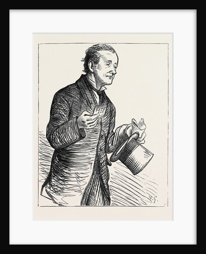 Election Sketches: The Paid Canvasser 1880 by Anonymous