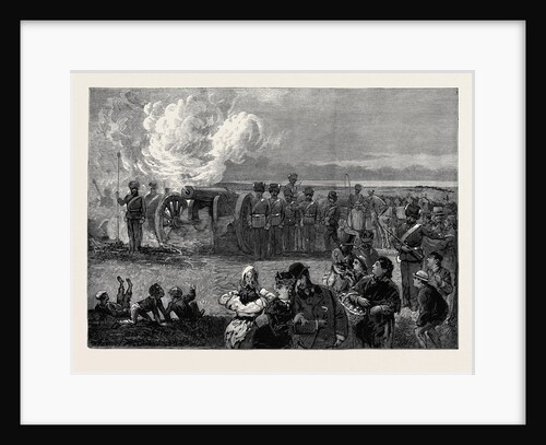 The Easter Volunteer Review: The First Gun 1880 by Anonymous