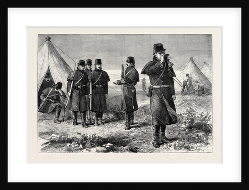 Sounding the Reveillé 1880 by Anonymous