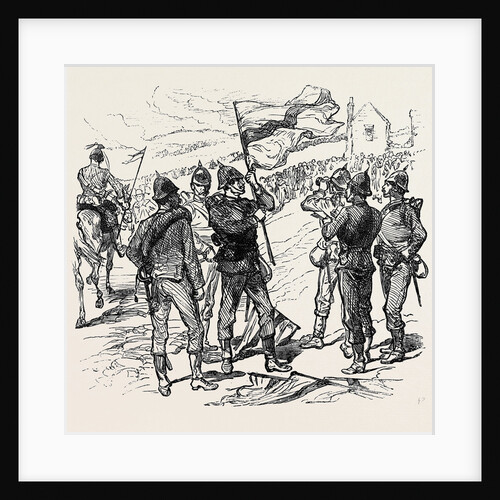 At the Brighton Theatre of War: Signalling 1880 by Anonymous