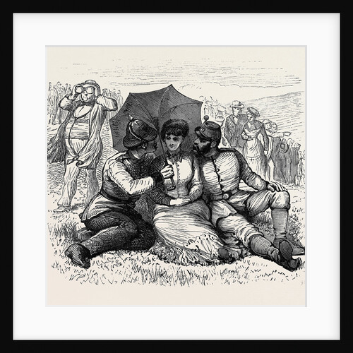 At the Brighton Theatre of War: All in the Downs. 1880 by Anonymous