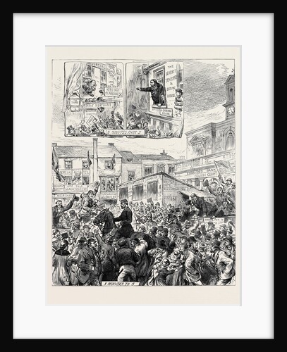 The General Election: The Middlesex Election: Sketches at Brentford 1880 by Anonymous