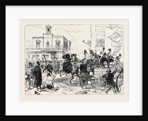The General Election: The Middlesex Election: Two Minutes to Five at Brentford 1880 by Anonymous