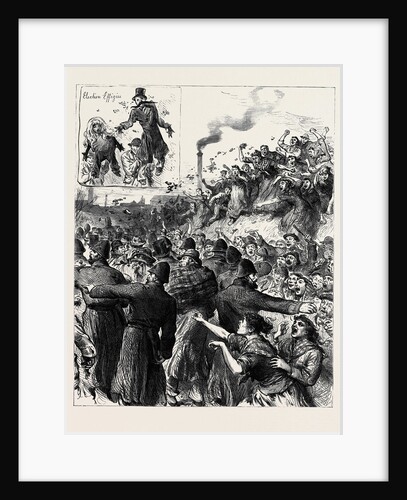The Scotch Elections: Polling at Peebles Procession of Faggot Voters 1880 by Anonymous