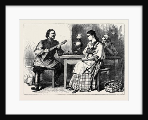 Sketch of Life in Russia: A Moujik's Courtship 1880 by Anonymous