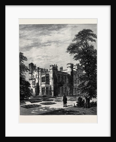 Hawarden Castle from the Garden 1880 by Anonymous