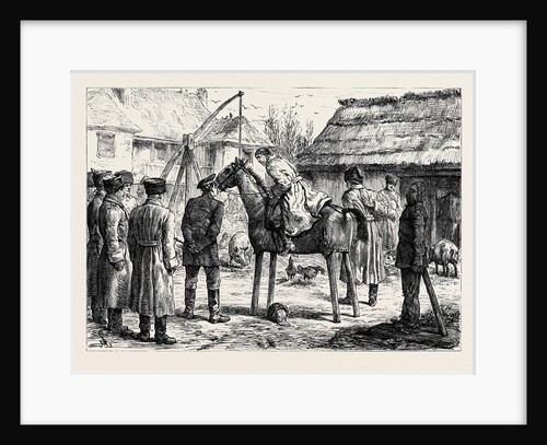 A Sketch of Life in Russia: Teaching Cossacks to Ride 1880 by Anonymous