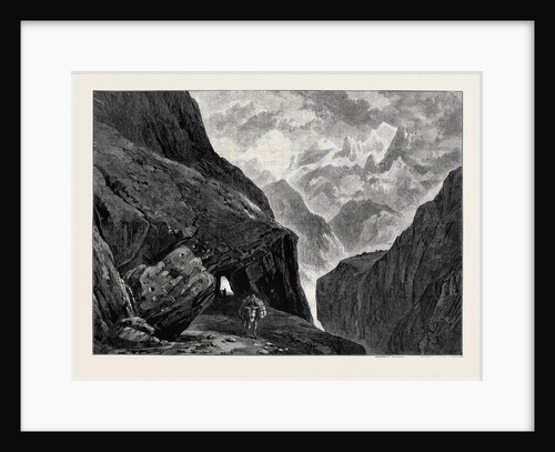 The Pass of St. Gothard from Turner's Liber Studiorum 1880 by Anonymous