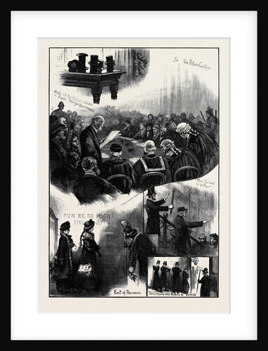 Election of Representative Peers for Scotland at Holyrood Palace Edinburgh Scotland 1880 by Anonymous