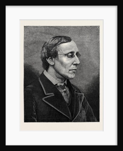 The New Postmaster-General Professor Fawcett M.P. 1880 by Anonymous