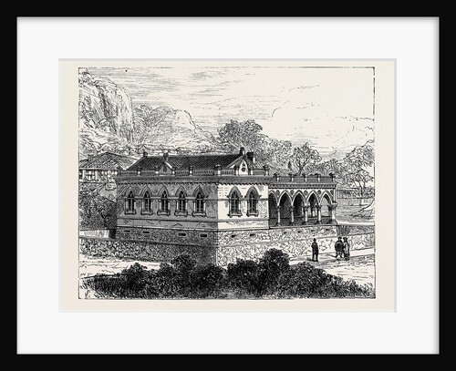 New Masonic Hall Koolangsu Amoy 1880 by Anonymous