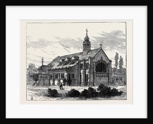 Church of St. Michael and All Angels Bedford Park Chiswick London 1880 by Anonymous