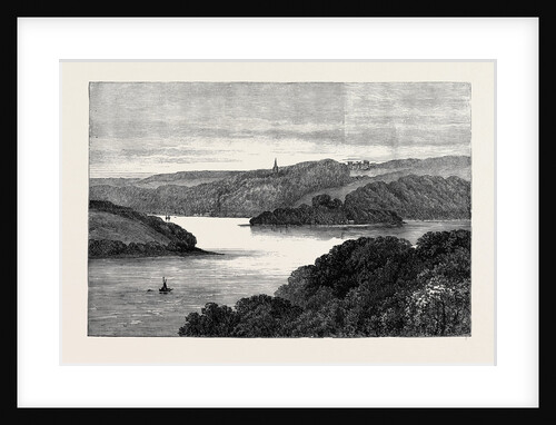 The Prince of Wales in Cornwall: The River Fal Tregothnan in the Distance 1880 by Anonymous