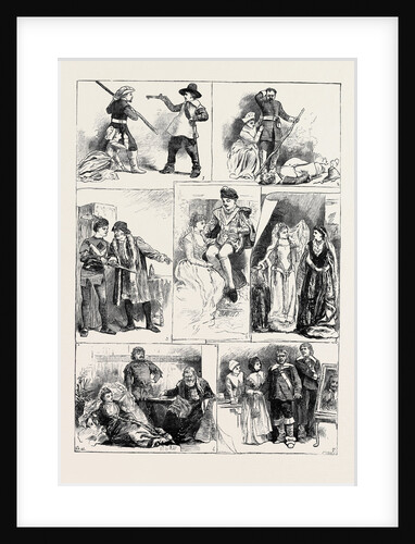 Tableaux Vivants from Sir Walter Scott's Novels at Cromwell House South Kensington London 1880 by Anonymous
