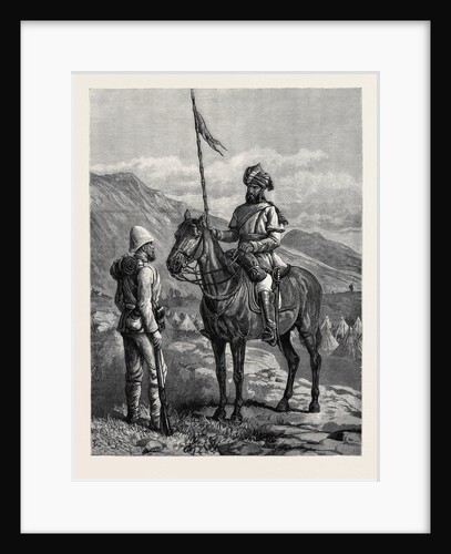 Our Troops in Afghanistan: A Sowar of the 10th Bengal Lancers and a Private of the 9th Foot 1880 by Anonymous