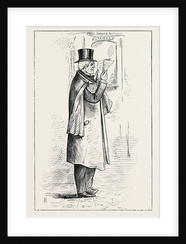 Parliamentary Sketches: In the Lobby: A Newly Created Senator 1880 by Anonymous
