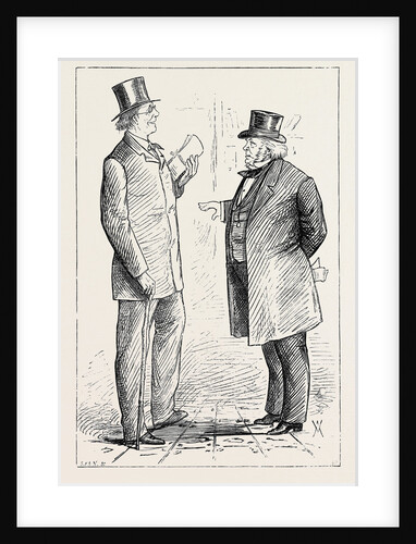 Parliamentary Sketches: In the Lobby: Tribunes of the People 1880 by Anonymous
