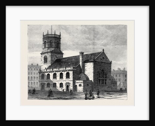 St. Peter's Church Liverpool the Cathedral of the New Diocese 1880 by Anonymous