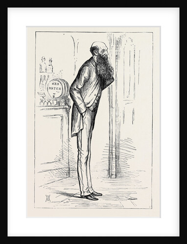 Parliamentary Sketches: In the Lobby: Cold Water. 1880 by Anonymous