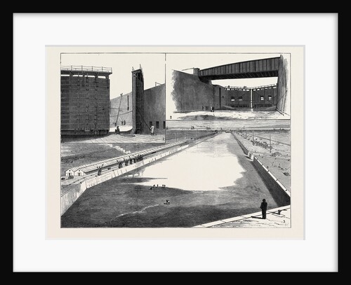 The Royal Victoria and Albert Docks North Woolwich by Anonymous
