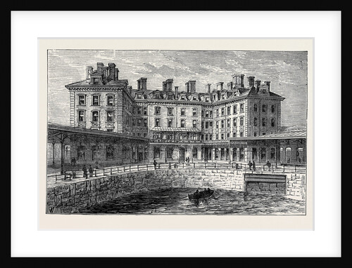 The New Hotel and Railway Terminus Holyhead 1880 by Anonymous