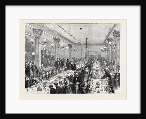 Christmas Dinner Given to the Newsboys of Manchester 1874 by Anonymous