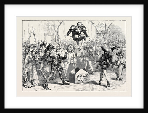The Christmas Pantomimes: Scene from Jack in the Box at Drury Lane Theatre London 1874 by Anonymous