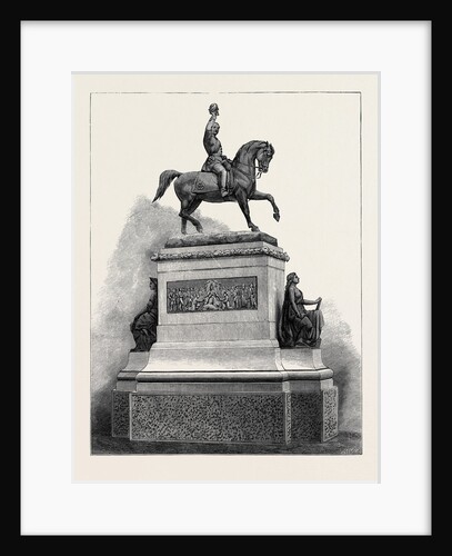 Statue of the Late Prince Consort in Holborn Circus 1874 by Anonymous