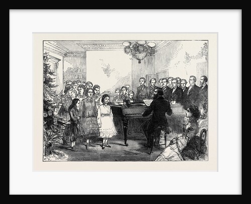 Christmas Party at the Royal Normal College of Music for the Blind 1874 by Anonymous