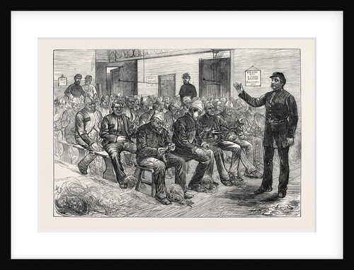 The Clerkenwell House of Correction: The Oakum Shed 1874 by Anonymous