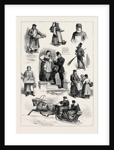 Sketches from St. Petersburg Russia 1874 by Anonymous