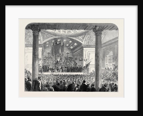 Presentation of the Freedom of the City of Edinburgh to Baroness Burdett-Coutts 1874 by Anonymous