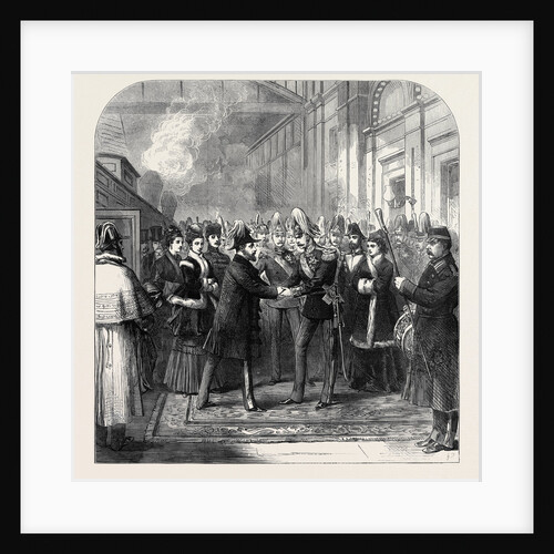 The Marriage of the Duke of Edinburgh: Arrival of the Prince and Princess of Wales at St. Petersburg 1874 by Anonymous